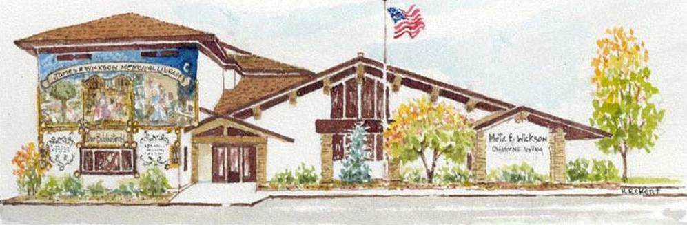 Rendering of the current library building